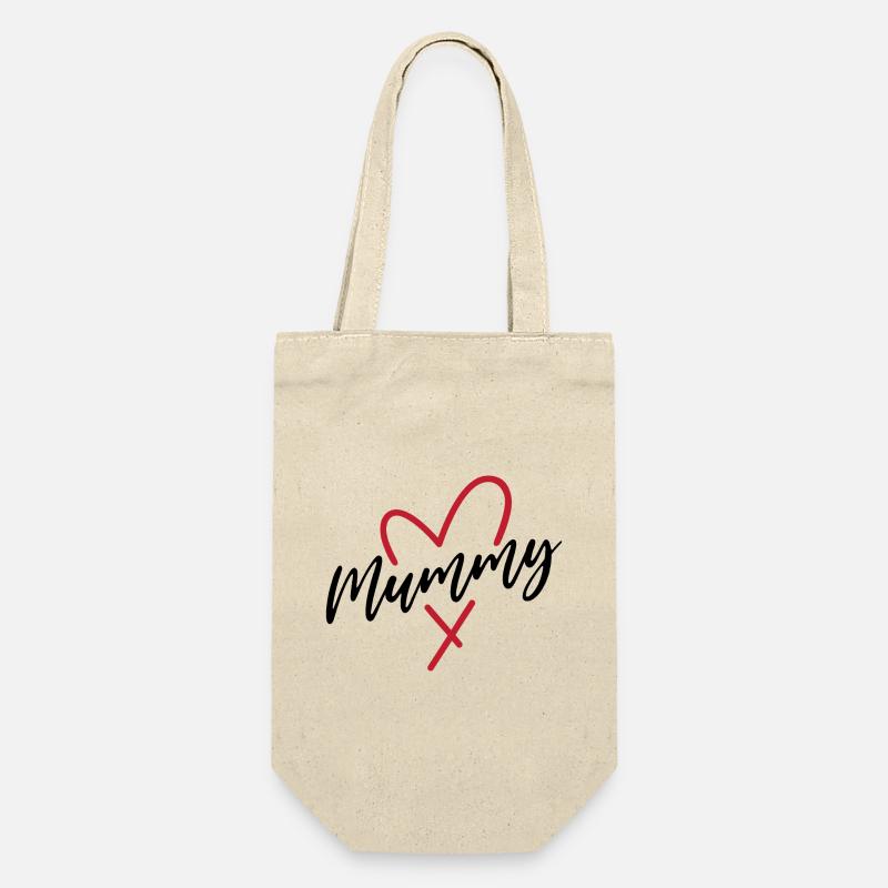 Mummy - Gift Bag for Bottles - nature