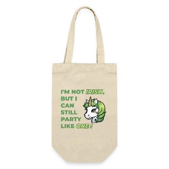 I'm not Irish but I can still party like one. - Gift Bag for Bottles - nature - Front