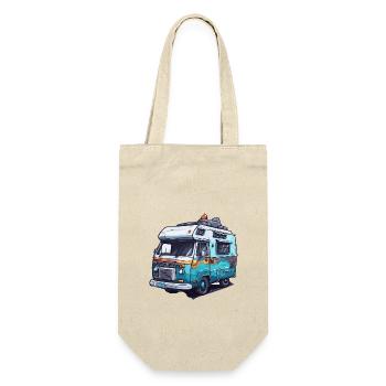 Camping-car / Camping-car / camping / Roadtrip / Voyage - Sac à bouteille - nature - Devant