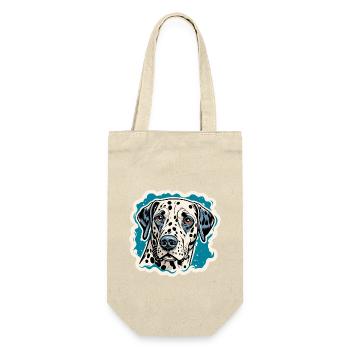 Dalmatien / Chien / Animal / Animal de compagnie / Aboiement - Sac à bouteille - nature - Devant