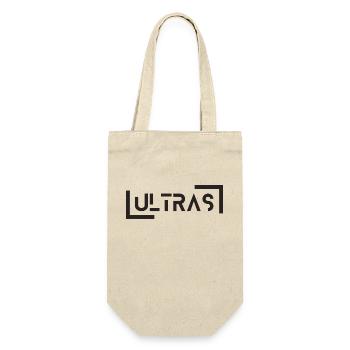 Ultras Sport Fußball Eishockey Handball Basketball - Geschenkbeutel für Flaschen - Natur - Vorne
