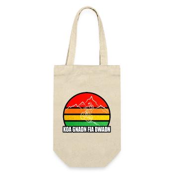 koa Gnadn fia dWadn, MTB, Mountainbike, Mountains - Gift Bag for Bottles - nature - Front