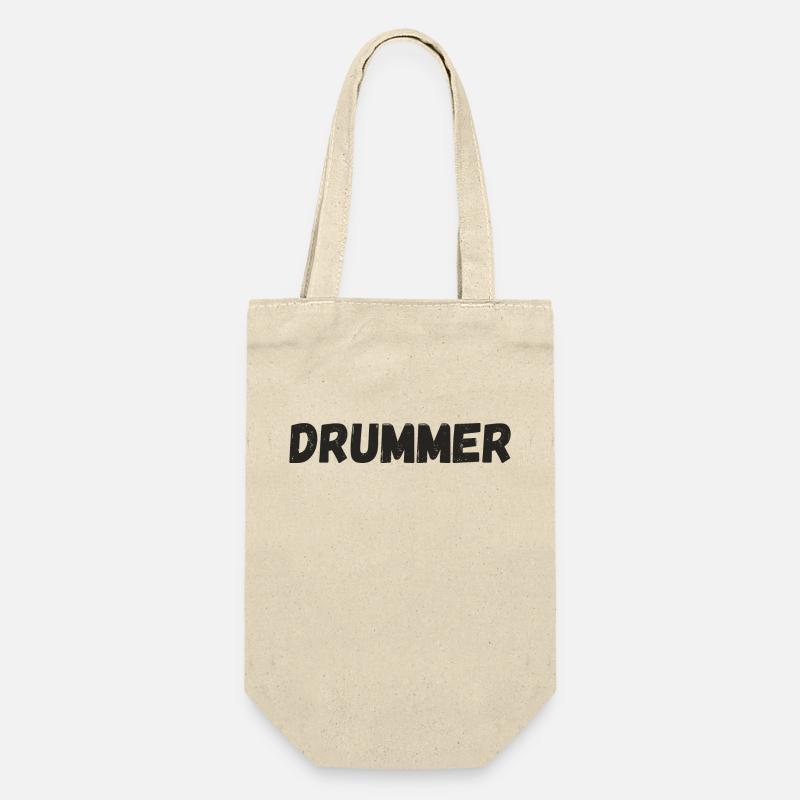 Drummer - Gift Bag for Bottles - nature