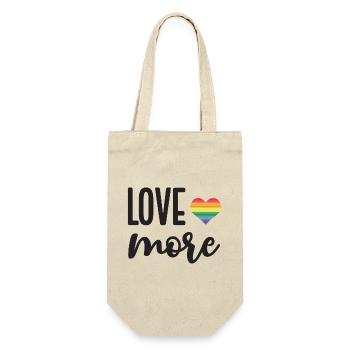 LGBT Pride Month - Love More - Gift Bag for Bottles - nature - Front