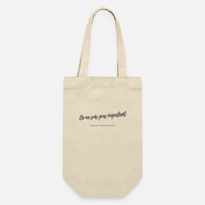 Impatient - Gift Bag for Bottles - nature