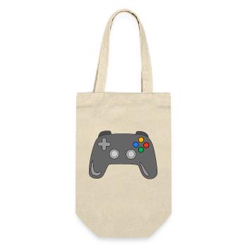 Controller - Geschenkbeutel für Flaschen - Natur - Vorne