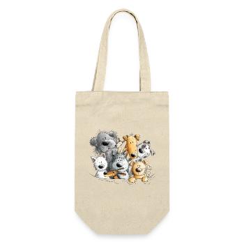 Dog poop dog pack - Gift Bag for Bottles - nature - Front