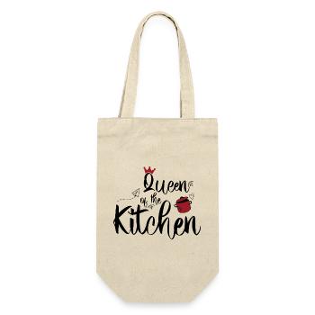 Tablier de cuisine amusant pour les femmes - Sac à bouteille - nature - Devant