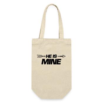 he is mine - Gift Bag for Bottles - nature - Front