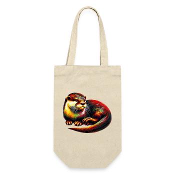 Otter - Gift Bag for Bottles - nature - Front