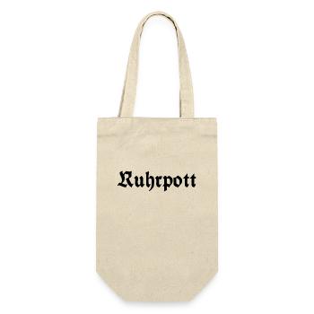 Ruhrpott - Pott - Bergbau - Kumpel - Ruhr - Shirt - Geschenkbeutel für Flaschen - Natur - Vorne