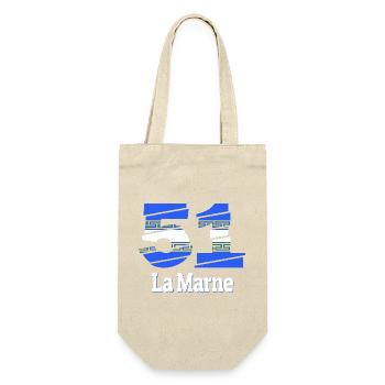 51 - Gift Bag for Bottles - nature - Front