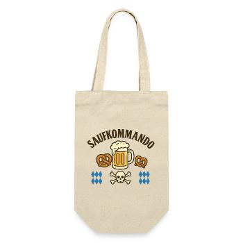 Booze Squad / Chemise de l’équipe Saying - Sac à bouteille - nature - Devant