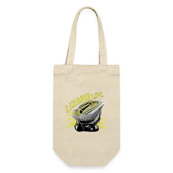 T-shirt graphique Lizard Life - Sac à bouteille - nature - Devant