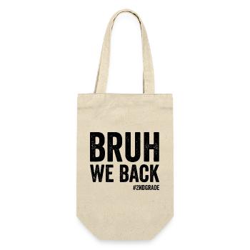 Brother, we're back in 2nd grade, first grade - Gift Bag for Bottles - nature - Front