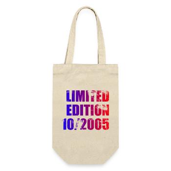20th Anniversary Limited Edition 10/2005 - Gift Bag for Bottles - nature - Front