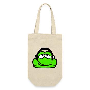 Frog Gamer Casque Nerd Casque de jeu Jouer - Sac à bouteille - nature - Devant
