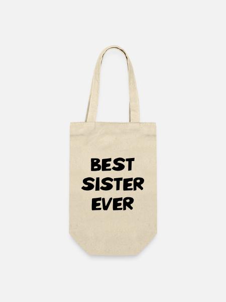 Best Sister Ever - Meilleure Sœur - Sac à bouteille - nature