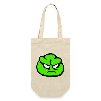 frog angry angry angry angry unhappy upset cute - Gift Bag for Bottles - nature - Front