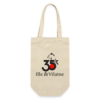 35 ille et vilaine - Sac à bouteille - nature - Devant