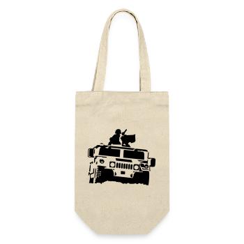 Combat vehicle - Gift Bag for Bottles - nature - Front