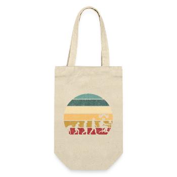 Gamer Game Video Game Blueberry Vintage Gaming - Gift Bag for Bottles - nature - Front