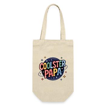 Coolest Dad - Imprimé papa rétro coloré - Sac à bouteille - nature - Devant