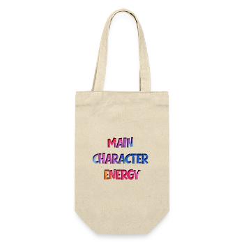 main character energy - Gift Bag for Bottles - nature - Front