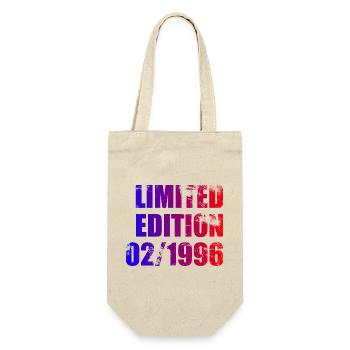 30th Birthday Limited Edition 02/1996 - Gift Bag for Bottles - nature - Front