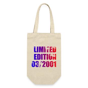 25th Anniversary Limited Edition 03/2001 - Gift Bag for Bottles - nature - Front