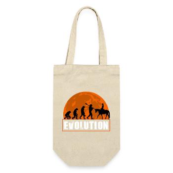 Évolution de l’art équestre de l’homme à cheval - Sac à bouteille - nature - Devant