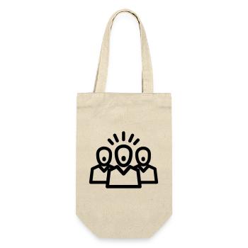 choir - Gift Bag for Bottles - nature - Front