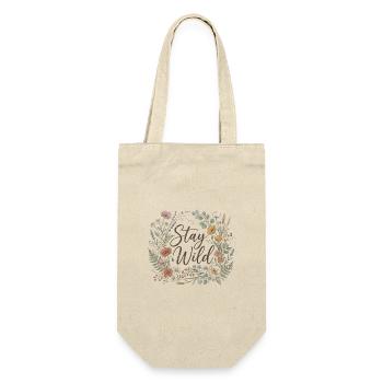 Remnant Wild Floral Wreath - Gift Bag for Bottles - nature - Front