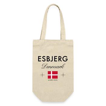 Esbjerg Danemark Coordonnées Souvenir de voyage - Sac à bouteille - nature - Devant
