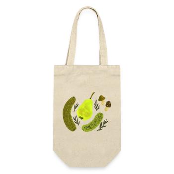 Garden Fruits Still Life Collage - Gift Bag for Bottles - nature - Front