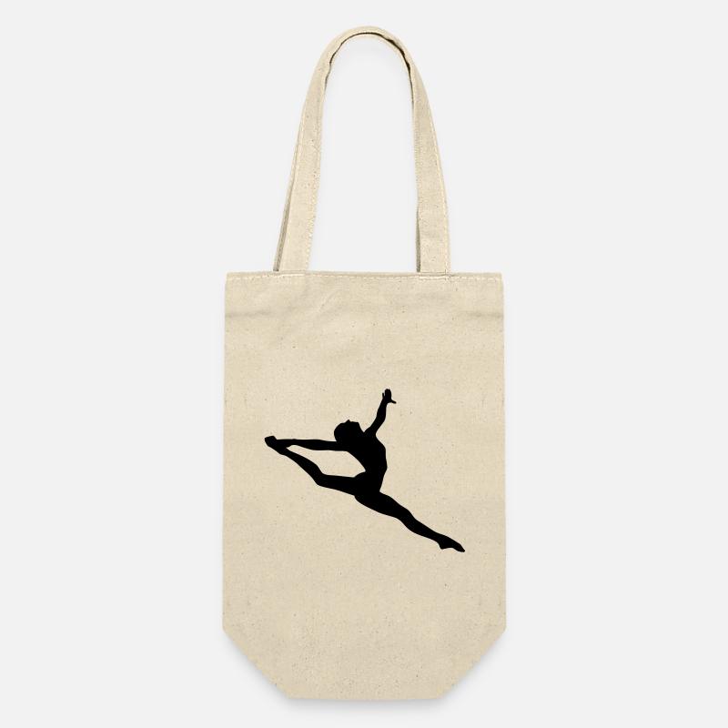Fille de gymnastique - Sac à bouteille - nature