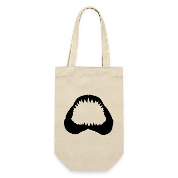 Shark Jawbone - Gift Bag for Bottles - nature - Front