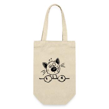 Mignon Chat - Sac à bouteille - nature - Devant