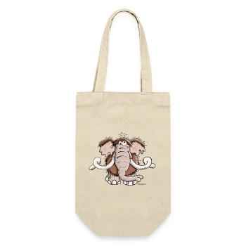 Mammouth mignon - Sac à bouteille - nature - Devant