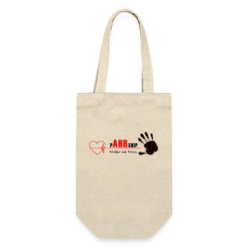 We Ahr Together - solidAHRität - - Geschenkbeutel für Flaschen - Natur - Vorne