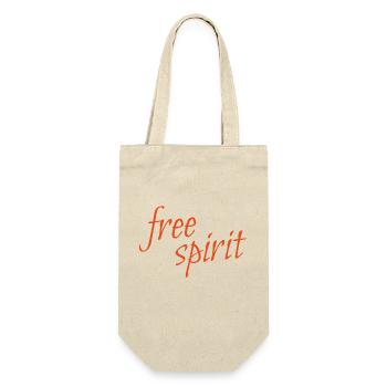 Free Spirit – Bold Expression of Independence - Gift Bag for Bottles - nature - Front