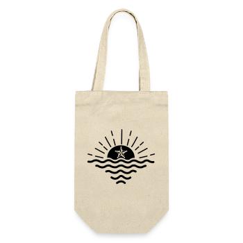 sunset star - Gift Bag for Bottles - nature - Front