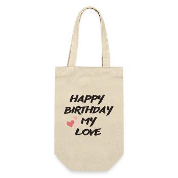 Bon anniversaire - Sac à bouteille - nature - Devant