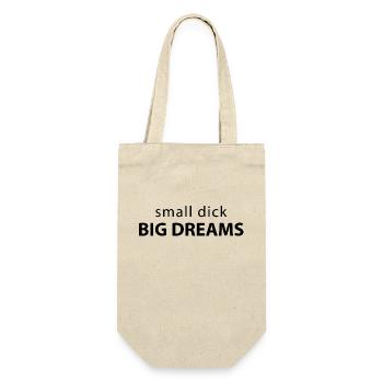 spreadshirtdesign 10 - Geschenkbeutel für Flaschen - Natur - Vorne