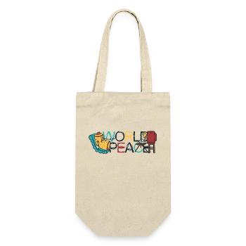 420 World Peace TV - Sac à bouteille - nature - Devant