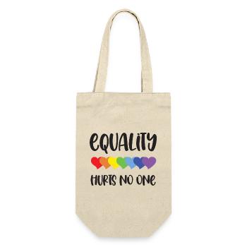 Mois de la fierté LGBT - L’égalité ne fait de mal à personne - Sac à bouteille - nature - Devant