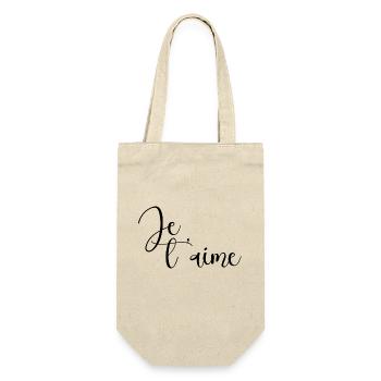 Je t'aime - Sac à bouteille - nature - Devant