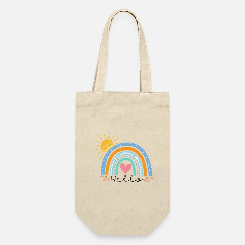 Rainbow - Gift Bag for Bottles - nature