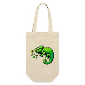 Caméléon - Sac à bouteille - nature - Devant