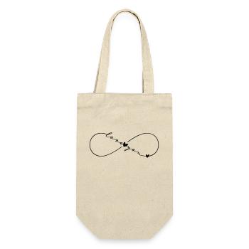 Symbole de l’infini Love You - Sac à bouteille - nature - Devant